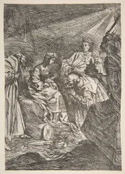 Klanění tří králů, 1619.