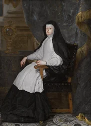 německy: Maria Anna von Österreich, Gemahlin König Philipps IV von Spanien, als Witwe Mariana Rakouská, choť španělského krále Filipa IV., jako vdova