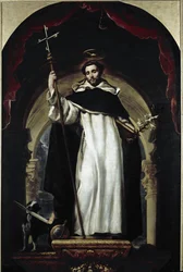 Svatý Dominik (olej na plátně