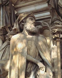 Daniel. Základna Mojžíšovy studny (socha)