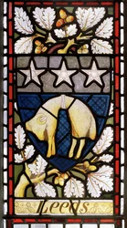 Leeds Heraldry, 1867-71 (barevné sklo)
