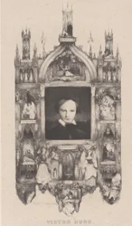 Portrét Victora Huga, 1833.