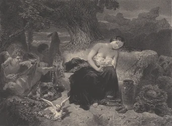 Pokušení, ca. 1850.