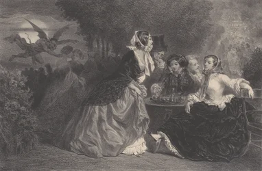 The Daughters of the Devil The Creature, ca. 1848-62.