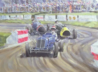 První závod na Goodwood Revival, 1998