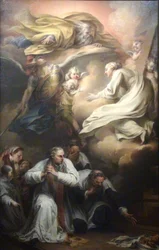 Odhalení znesvěcení svatých hostií v kostele Saint-Merry