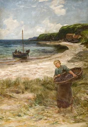 Děvče, které láká čáru