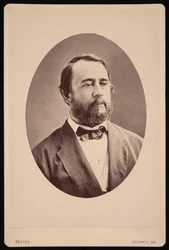Portrét Luciuse Jeremiáše Gartrella 1821-1891, před rokem 1881.