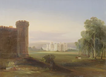 Vládní dům a stáje, Sydney, 1841