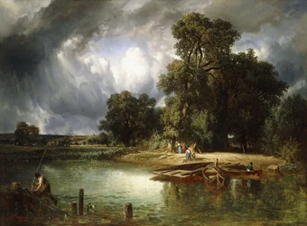 Přejezd trajektem, 1849