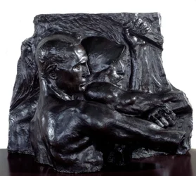 Sociální realismus: „průmysl““ Bronzová socha od Constantina Emile Meuniera (1831-1905) 1896 Paříž, Musee d