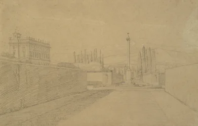 V zahradách Villa Albani