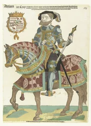 Portrét Adriaen de Croy na koni