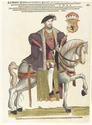 Portrét vévody Willema van Cleves, Jülicha a Berga, hraběte z Marka, lorda z Ravensteinu na koni