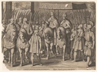 Císařská korunovace Karla V. v Boloni, 1530 - Triumfy Karla V. (název série)