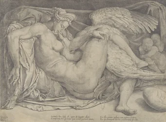 Leda a labuť, 1544-66.