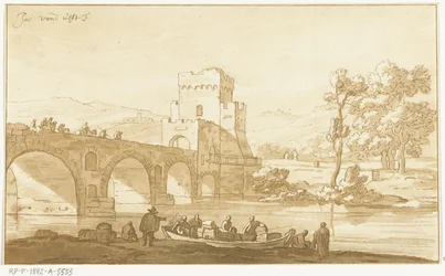 Ponte Molle nedaleko Říma