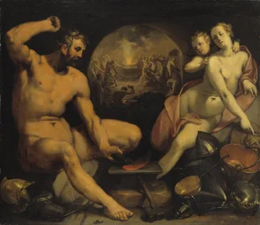 Venuše a Vulkán, 1590