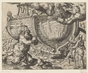 Bůh přikazuje Noemovi, aby postavil archu The History of Noah (název série)