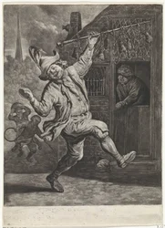 Odstraňovač kuřích ok, kolem roku 1700