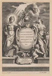 Titulní strana pro Carolus Scribani, Politico-Christianus