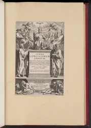 Titulní strana pro "Svmma Conciliorvm Omnivm" od F. Longa a Coriolana
