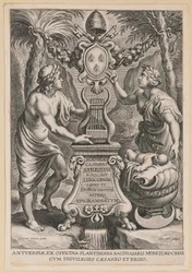 Titulní strana pro M.C. Sarbievsky, Lyricum Book IV