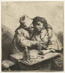 Amorous Couple, polovina 1600s.