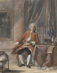 Portrét Joan Jacob Mauricius, generální guvernér Surinamu Portrét Joan Jacob Mauricius Generální guvernér Surinamu, básník a divadelní nadšenec