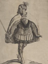 Svevus, ze série Peplus, sive Gothorum, Heruolorum..., 1650.