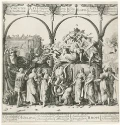 Triumfální průvod Viléma Oranžského, deska a Currus triumphalis Illustris / Triumfální průvod Viléma Oranžského (název série)