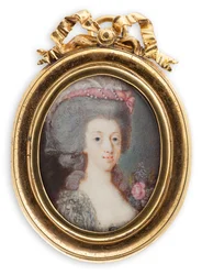 Portrét Sophie Magdaleny Dánské 1746-1813, královny Švédska.