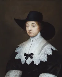 Portrét Dorothy Sydney, hraběnky z Leicesteru (olejomalba)