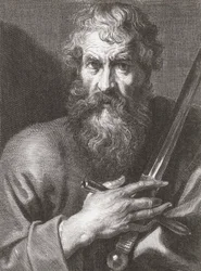 Pavel apoštol. Portrét.