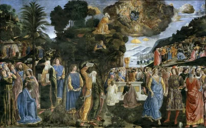 Discesa dal monte Sinai Sestup z hory Sinaj, 1481-1482.