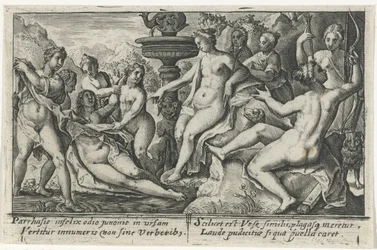 Diana v Callisto Metamorfosen van Ovidius (název série)