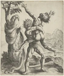 Herkules zápasí s Antaeem
