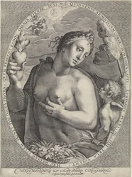 Venuše a Amor Venus Matrimonij a Calidj Amoris Conciliatrix (titul na objektu) Diana, Venus en Aurora (název série)