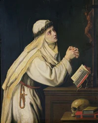 Svatá Kateřina Sienská (1347-80). Kolem roku 1620