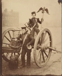 Trumpeter Gritten a Trumpeter Lang ve Woolwichi, 1856.