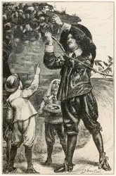 Christianovi chlapci začali jíst“ z „The Pilgrim