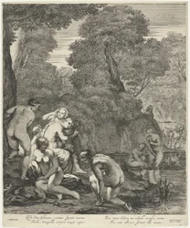 Diana a její nymfy objevené Actaeonem