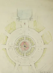 Potomac Round Point, Washington D.C., Plán Sketch, 1909.