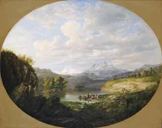 Švýcarské jezero, 1849.