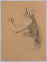 Kresba, Studie ke "Společenství t", 1844