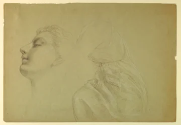 Kresba, studie k filmu "Spravedlnost a mír", 1886
