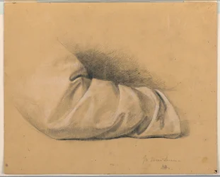 Kresba, Studie k "Posvátné lekci", 1844