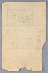 Kresba, Studie pro "Vědeckou skupinu", 1858