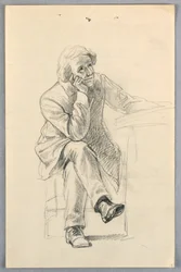 Kresba, Studie pro "Vědeckou skupinu", 1858