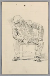 Kresba, Studie pro "Vědeckou skupinu", 1858